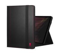 TORRO Coque Compatible avec iPad Pro 13” M5 / M4 - Étui en Cuir Véritable pour iPad Pro 13” 2025/2024 avec Bequille, Connectivité Apple Pencil et Fonction Wake Sleep (Noir)