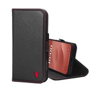 TORRO Coque Compatible avec iPhone 15 Plus - Étui Portefeuille en Cuir Premium avec Fonction de Support et Porte-Cartes - Noir