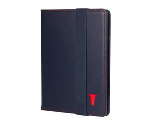 TORRO Coque Compatible avec Kindle Paperwhite/Paperwhite Signature Edition (6,8" - 11e Gén, 2021) - Étui en Cuir Véritable Compatible avec Kindle Paperwhite avec Fonction Wake/Sleep (Bleu Marine)