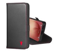 TORRO Coque Compatible avec Samsung Galaxy A57 5G 2026 - Étui Portefeuille en Cuir Véritable avec Béquille et Porte-Cartes (Noir)