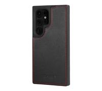 TORRO Coque Compatible avec Samsung Galaxy S24 Ultra 5G - Étui Coque de Protection en Cuir Véritable (Noir)