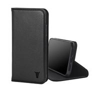 TORRO Étui en Cuir Véritable Compatible avec Apple iPhone 11 avec Fonction de Support (Noir)