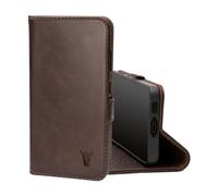 TORRO Galaxy S23 Housse en cuir (avec fonction support) - Marron foncé