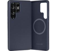 TORRO Galaxy S25 Ultra Étui pare-chocs en cuir (compatible charge Qi2/MagSafe) - Bleu