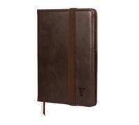 Porte-passeport en cuir TORRO - Marron foncé