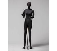 Torse de mannequin avec tête et bras, forme de robe pliable pour présentation, modèle factice polyvalent pour présentation de vêtements