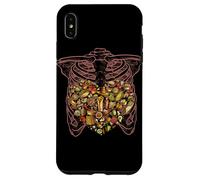Torse squelette cœur ventre culture mexicaine amateur gourmand Coque pour iPhone XS Max