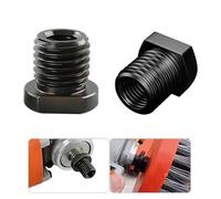 TorSor Lot de 2 adaptateurs de fixation pour meuleuse d'angle M10 à M14 + M10 à M16 - Adaptateur de connecteur pour tampons de polissage diamantés, tampon de support rotatif, foret de polisseuse