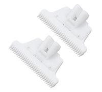 TorSor Lot de 2 lames de tondeuse à cheveux en céramique sans fil 2 trous 30 dents Kit d'outils de rechange pour la plupart des chiens et chats