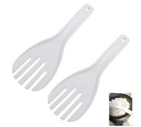 TorSor Lot de 2 spatules à riz de 25,4 cm de long, extra larges, antiadhésives, pour cuiseur à riz commercial, grande capacité, 30 à 70 tasses, pot de riz, restaurant, cantine