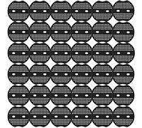 TorSor Lot de 60 joints de rechange en plastique anti-déchirure pour agrafes paysagères, piquets de couverture de sol, barrière contre les mauvaises herbes, tissu de jardin tissé