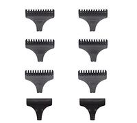 TorSor Lot de 8 peignes de limitation pour tondeuse à cheveux - 1 mm, 2 mm, 3 mm - Avec couvercle de protection pour tondeuse électrique vintage T9 T-Blade - Outil de coupe de coiffure