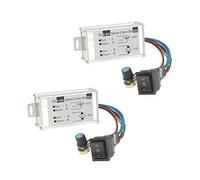 Torsten 2 x DC 9V 12V 24V 48V 60V 20A Réversible Moteur Régulateur de Vitesse de Réversible Pilote Pwm