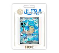 Tortank ex 184/165 Full Art Secrète - Ultraboost X Écarlate et Violet 3.5-151 Coffret de 10 Cartes Pokémon Françaises