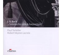 Tortelier, Paul - Bach - 3 sonates pour violoncelle et clavecin