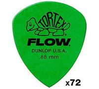 Jim Dunlop 558R088 Médiators Tortex Flow Standard 0,88mm sachet de 72