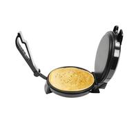 Tortilla Presse Roti Maker 1200W Chapati Baker Électrique 26cm Pain Plat Naan Machine pour Crêpes, Omelettes, Palathammen