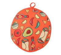 Tortilla Warmer Pouch 11.8 Inch | Microwave Safe Insulated Fabric Holder for Corn & Flour Tortillas | Large Capacity for Parties/Family Gatherings/On the Go