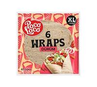 Tortillas de Farine de Blé Géantes 30cm - Format Extra-Large pour Cuisine Tex-Mex - Pack de 15 x 6 unités
