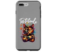 Tortitude Tortie Chat Écaille de Tortue Amoureux des Chatons Coque pour iPhone 7 Plus/8 Plus