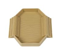 Tortoise Water Dish - Dish Anti--Slip Reptile Pool Dish | 2-in-1 Stain-Resistant Turtle Bathing and Feeding Tub For Snake, Gecko, Tortoise, Tank, Terrarium | Snake Water Dish Stable Structure