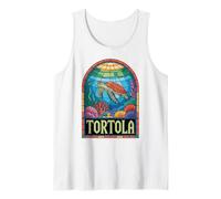 Tortola, îles Vierges Britanniques, Tortue Natation Débardeur