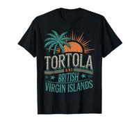 Tortola Souvenirs des îles Vierges Britanniques Vacances d'été BVI T-Shirt
