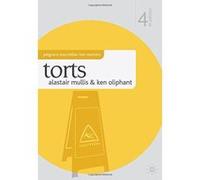 Torts (Palgrave Macmillan Law Masters) - [Version Originale] Inconnu (Auteur)