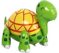 Tortue ballon en aluminium, Airwalker Ballon Tortue, Géant Animal Ballons, Décoration de ballons en aluminium 4D, Balloons Animaux Safari, pour Decoration Anniversaire Enfant, Baby Shower et Zoo