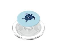 Tortue Bleue Art aborigène PopSockets PopGrip pour MagSafe