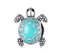 Tortue Charms Pendentif pour Bracelet Pandora - Argent Sterling 925 Longévité Tortue Charm Perle