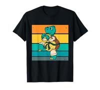 Tortue de karaté Tortue Mignonne énergique Amoureux des T-Shirt