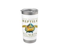 Tortue de mer caouanneuse Territoire de Floride Gobelet isotherme en acier inoxydable double paroi
