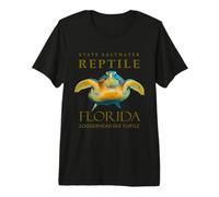 Tortue de mer caouanneuse Territoire de Floride T-Shirt Haut de Gamme