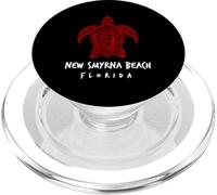 Tortue de mer de New Smyrna Beach, Floride, Smyrna Beach, Floride PopSockets PopGrip pour MagSafe