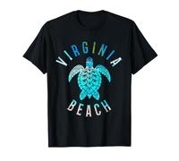 Tortue de mer de Virginia Beach Vintage Pride T-Shirt