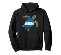 Tortue de mer Drapeau Honduras Coquillage Sweat à Capuche