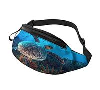 Tortue de mer en Cours d'exécution Fanny Pack Ceinture Sac avec Sangle réglable pour Femmes Hommes Sport Fitness Mains Libres Portefeuille Taille Sac