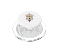 Tortue de mer Fierté du Patrimoine indigène Tortue PopSockets PopGrip pour MagSafe