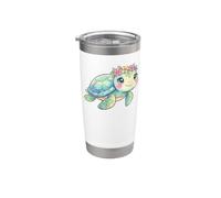 Tortue de mer Gobelet isotherme en acier inoxydable double paroi