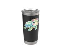 Tortue de mer Gobelet isotherme en acier inoxydable double paroi