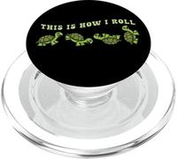 Tortue de mer Mignonne C'est comme ça Que Je Roule Amoureux PopSockets PopGrip pour MagSafe