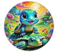 Tortue de mer Puzzle 1000 Pièces Adultes Et Enfants Dès 14 Ans Monde sous-Marin Puzzle Classique Jouets Défi Éduchatifs Détente & Relaxation 1000pcs (67.5x67.5cm)