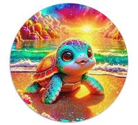 Tortue de mer Puzzle 1000 Pièces Adultes Et Enfants Dès 14 Ans Monde sous-Marin Puzzle De Bricolage Coloré Jouets De Jeu Stimulants Détente & Relaxation 1000pcs (67.5x67.5cm)
