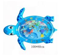 Tortue de mer - Tapis de jeu d'eau pour bébé, jouet pour nouveau-né, tapis d'activités, éducation précoce, dé