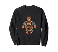 Tortue de mer tribus Indiennes indigènes Sweatshirt