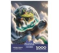Tortue de merPuzzles De 1000 Pièces pour Adultes Et Enfants Jeux Éducatifs Fantaisie CityAmusant Et Difficile pour La Décoration Intérieure Idée De Cadeau Géniale38x26cm/1000pcs