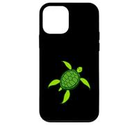 Tortue d'eau mignonne petite nageant d'en haut coquillage amusant heureux Coque pour iPhone 12 mini