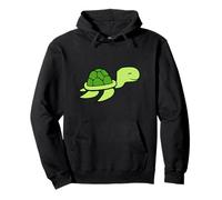 Tortue d'eau mignonne petite natation Happy Shell Fun Smile Kid Sweat à Capuche