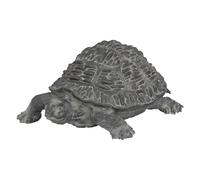 Tortue déco extérieur Francky H.21,5cm résine gris - Atmosphera createur d'interieur